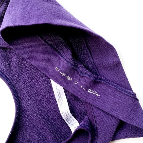urban outfitters purple scoop neck bra/bandeau M - Picture 4 of 4